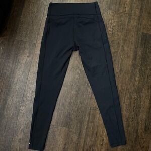 Adidas Women's Black Athletic Leggings Size L High Waist Full Length